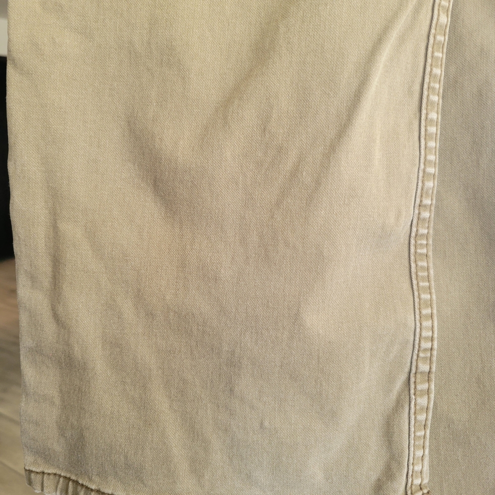 Wrangler Men's Khaki Work Chinos - Light Tan - Picture 3 of 8